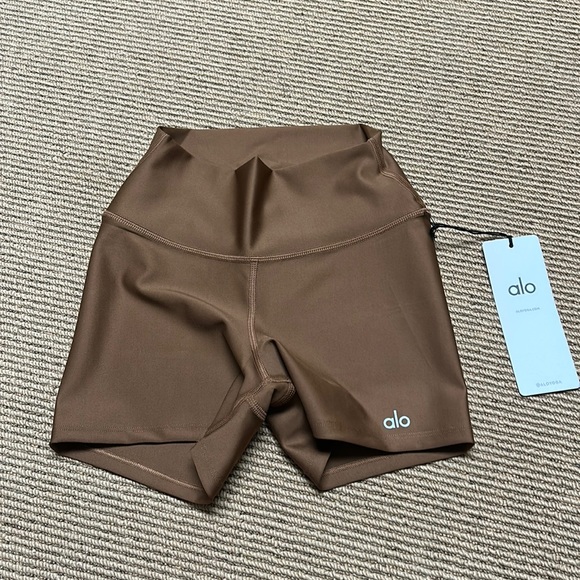 ALO Yoga | Shorts | Alo Yoga High Waist Airlift Short Cinnamon